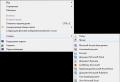Как создать ярлык выключения и другие в Windows?